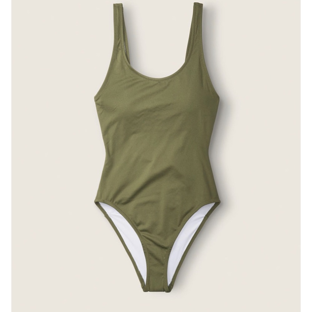 SCOOP NECK ONE-PIECE